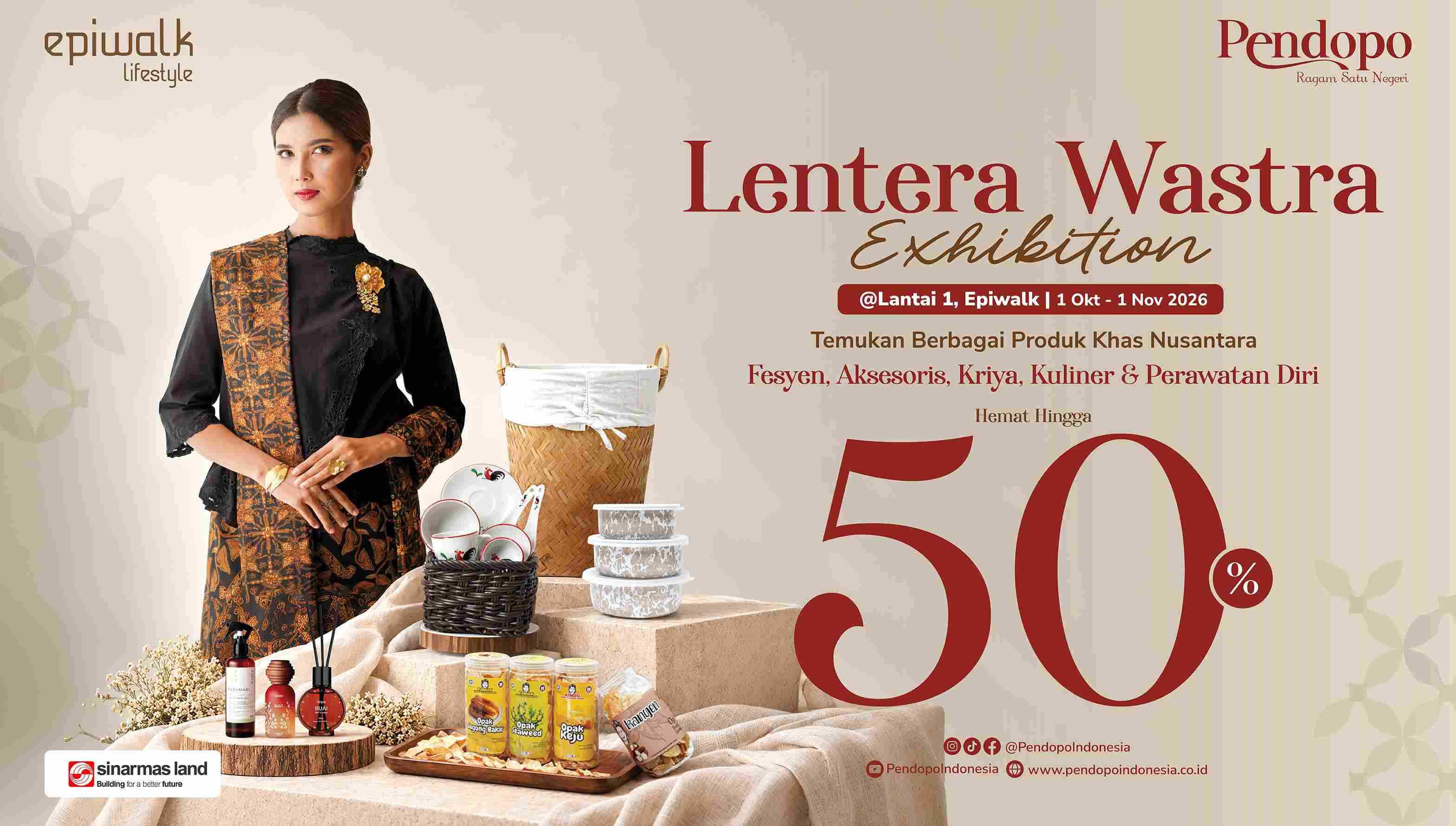 Rayakan Hari Batik Nasional dengan pesona karya dari penjuru Nusantara✨