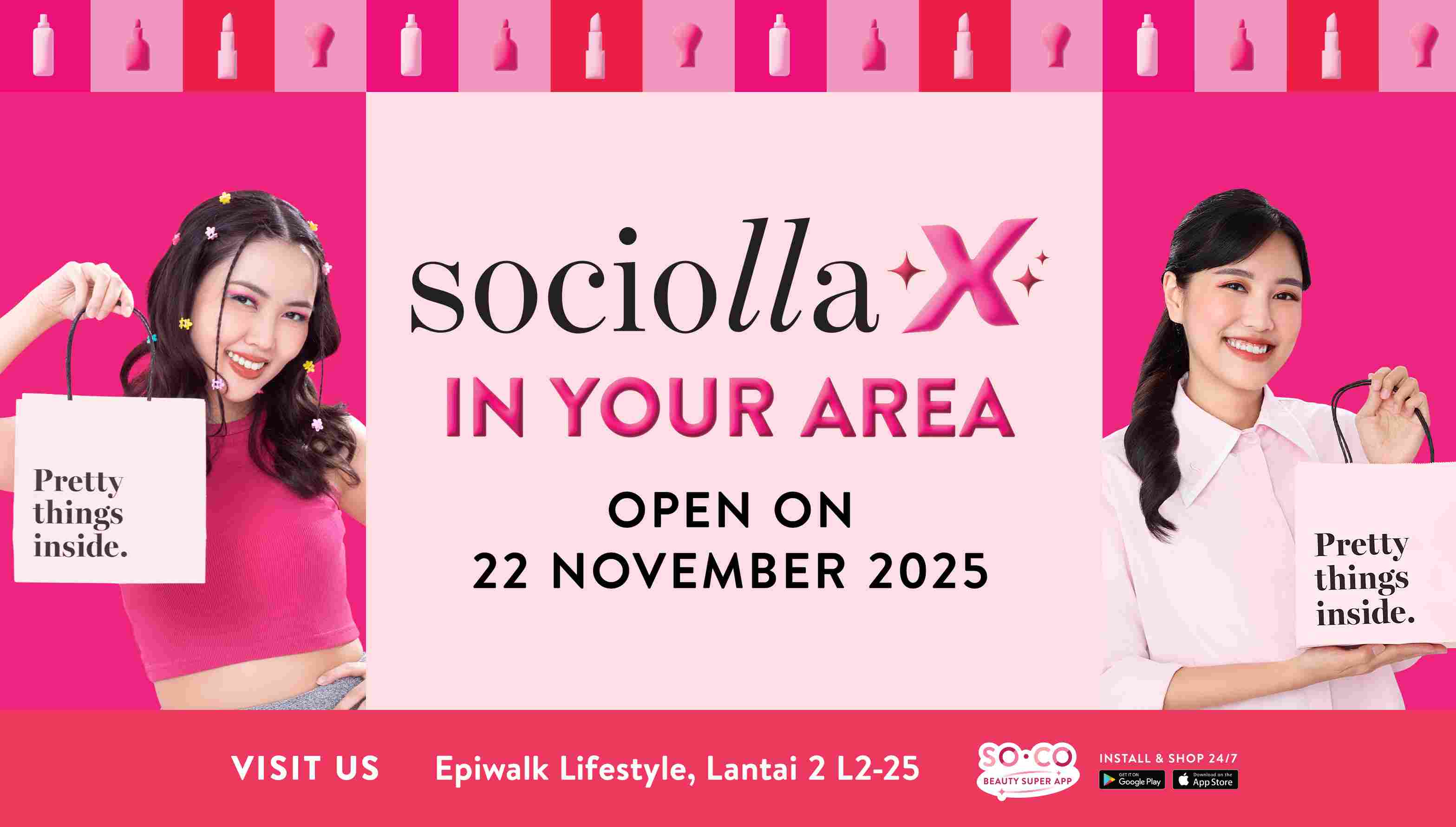 Sociolla at Epiwalk Lifestyle