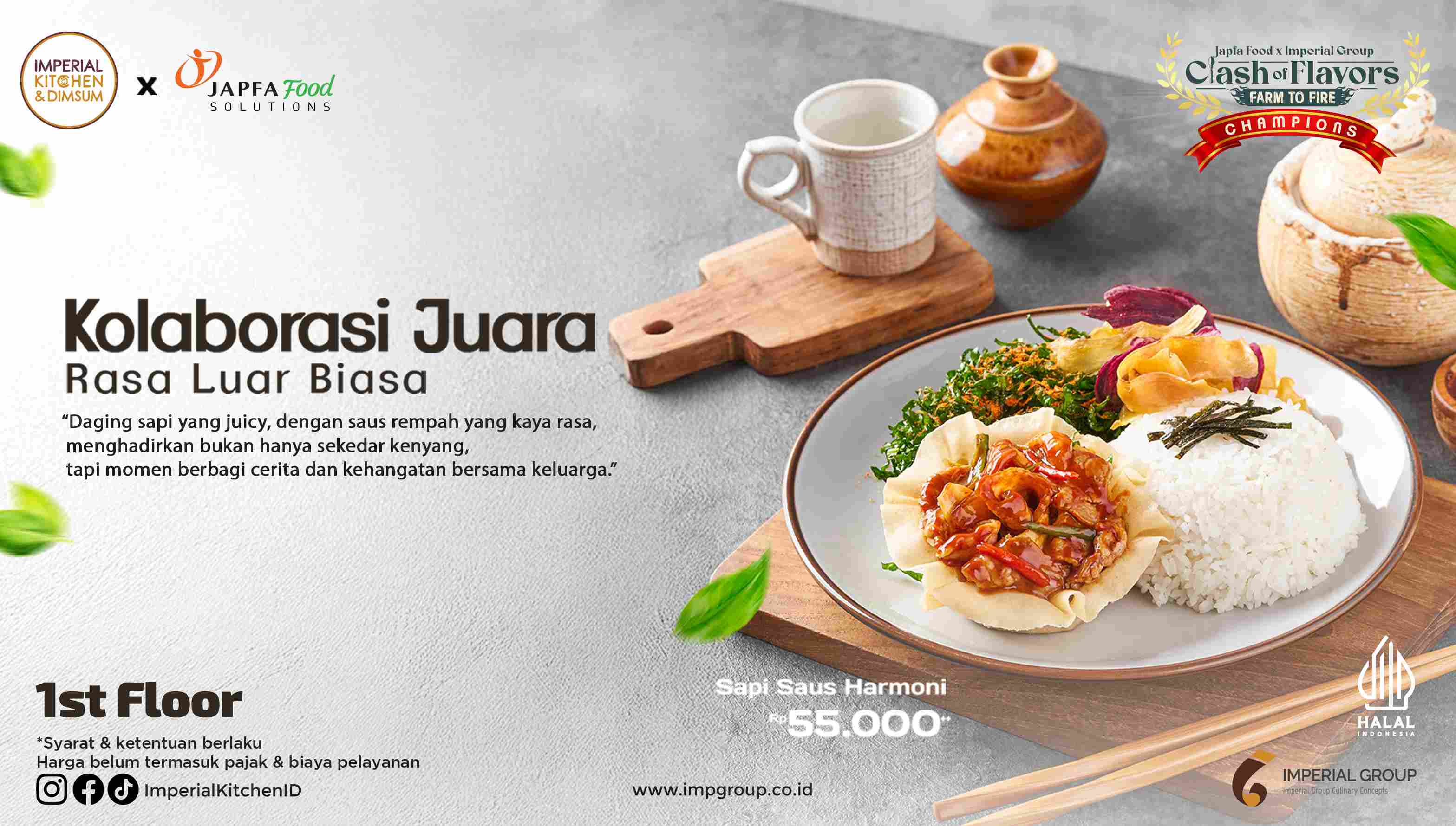 Imperial Kitchen & Dimsum X Japfa